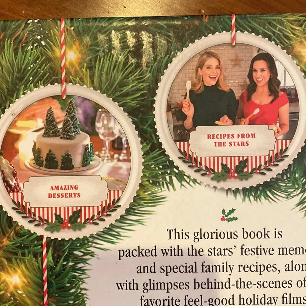 Hallmark Channel Countdown to Christmas Holiday Cookbook Decor Gifts Stories - Picture 7 of 12